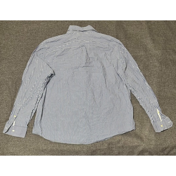 American Eagle Athletic Fit Men's XXL Striped Long Sleeve Shirt - Picture 7 of 7